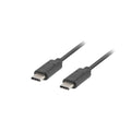 Kabel USB C Lanberg 1,2 m Črna