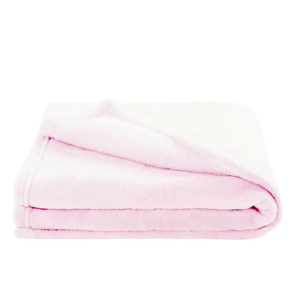 Couverture Domiva 100 x 150 cm Rose