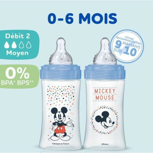 Set of baby's bottles Dodie 3 uds