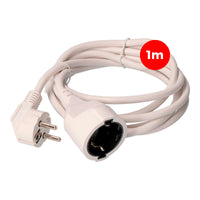 Extension Lead EDM White 1 m 3 x 1,5 mm