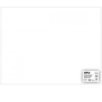 Cards Apli White 50 x 65 cm (25 Units)