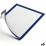 Cornice per informazioni Durable Magnetico Blu scuro (5 Unità)