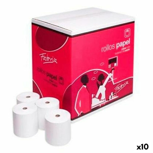 Thermal Paper Roll Fabrisa 80 x 60 x 12 mm Set 10Units