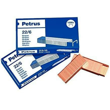 Agrafes Petrus 22/6 6 mm (25 Unités)