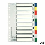 Seperators Esselte Multicolour 10 Sheets Din A4 (50 Units)