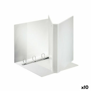 Ring binder Esselte White A4 (10Units)