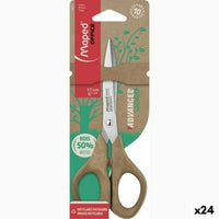 Scissors Maped Advanced Wood Brown 17 cm (24 Units)