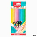 Crayons de couleur Maped Color' Peps Multicouleur 12 Pièces (12 Unités)