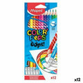 Crayons de couleur Maped Color' Peps Multicouleur 12 Pièces (12 Unités)