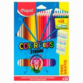 Colouring pencils Maped Color' Peps Multicolour 24 Pieces (12 Units)
