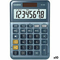 Calculatrice Casio MS-80E Bleu (10 Unités)
