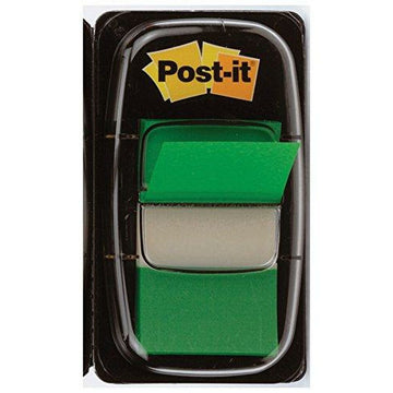Note Adesive Post-it Index 25 x 43 mm Verde (3 Unità)