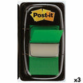 Haftnotizen Post-it Index 25 x 43 mm grün (3 Stück)