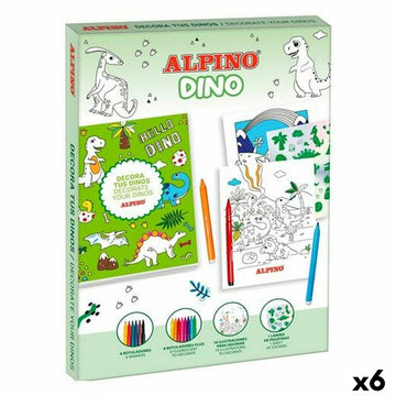 Bastelset Alpino Dino (6 Stück)