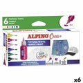 Malerei-Set Alpino Fabric Paint Textil (6 Stück)