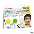 Kit de maquillage pour enfant Alpino Dino À l'eau (12 Unités)