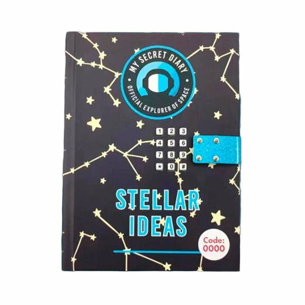 Dnevnik s skrivno kodo Roymart Stellar Ideas 15 x 20,5 x 3 cm