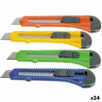 Cutter Bat 18 mm Multicouleur (24 Unités)