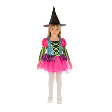Costume for Children My Other Me Pink Witch 5-6 Years (2 Pieces)
