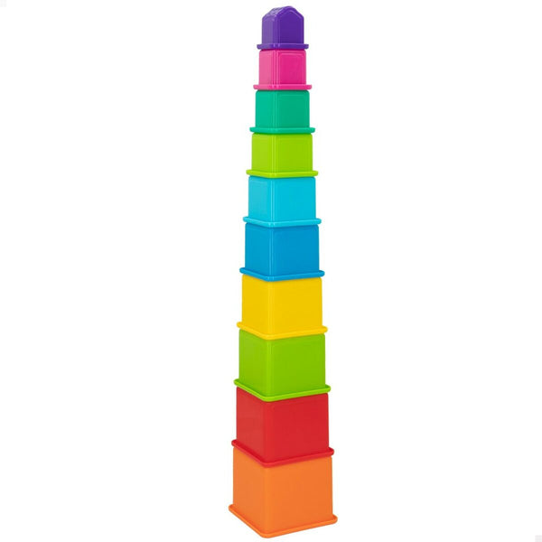Blocs Empilables PlayGo 16 Pièces 4 Unités 10,5 x 9 x 10,5 cm