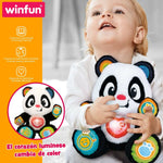 Jouet pour bébé Winfun Ours Panda 27 x 33 x 14 cm (4 Unités)