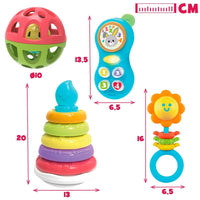 Set of Toys for Babies Winfun 4 Units 13 x 20 x 13 cm