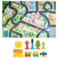 Play mat Colorbaby City Plastic (2 Units)