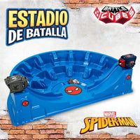 Kampf-Arena Spiderman Battle Cubes 15 Stücke 42,5 x 9 x 28 cm (4 Stück)