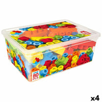 Construction set Color Block Basic 80 Pieces (4 Units)