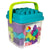 Construction set Color Block Trendy Bucket 35 Pieces (6 Units)