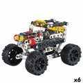 Set de construction Colorbaby Smart Theory Mecano Monster Car Voiture 201 Pièces (6 Unités)