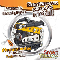 Set de construction Colorbaby Smart Theory Mecano Monster Car Voiture 201 Pièces (6 Unités)