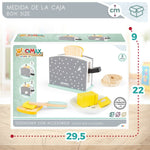 Toaster Woomax 8 Pieces 4 Units 19,5 x 12,5 x 8 cm