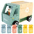 Tovornjak za odvoz odpadkov Woomax Igrača 8 Kosi 24 x 15 x 13,5 cm (4 kosov)