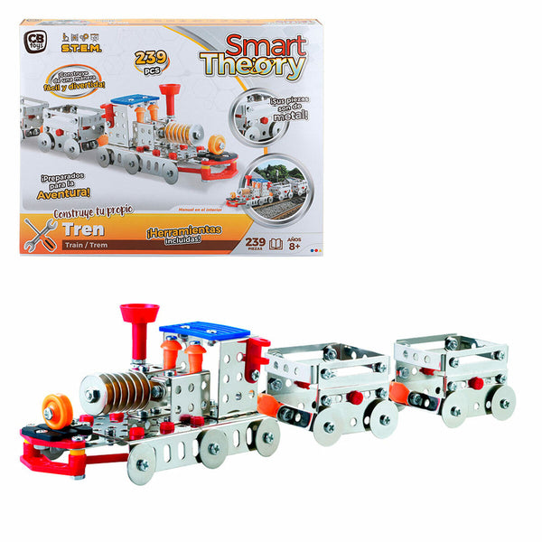 Set de construction Colorbaby Train (4 Unités)