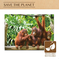 Puzzle Colorbaby Orangutan 6 Units 68 x 50 x 0,1 cm