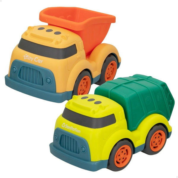 Construction Work Vehicles (Set) Motor Town 17,5 x 11 x 11 cm (4 Units)