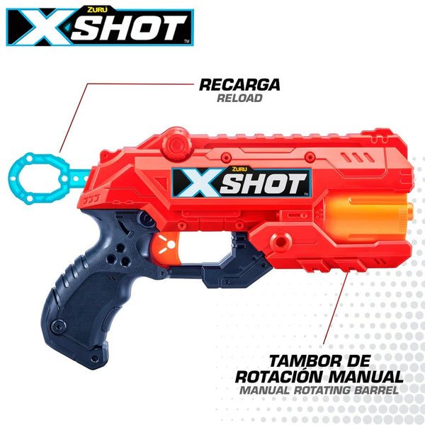 Set 2 Pištol na Puščice Zuru X-Shot Reflex 6 28,5 x 17 x 5,5 cm (6 kosov)