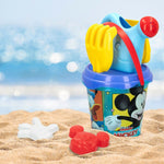 Beach toys set Mickey Mouse Ø 18 cm polypropylene (12 Units)