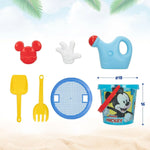 Komplet igrač za na plažo Mickey Mouse Ø 18 cm polipropilen (12 kosov)