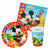 Set d'articles de fête Mickey Mouse (6 Unités)