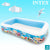 Inflatable Paddling Pool for Children Intex Tropical 1020 L 305 x 56 x 183 cm (2 Units)