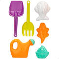 Beach toys set Colorbaby 6 Pieces 27 cm (12 Units)