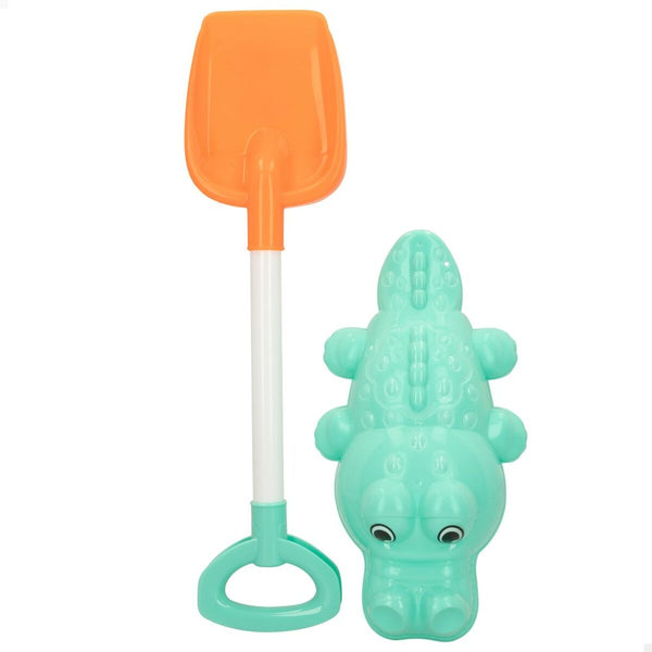 Beach toys set Colorbaby 2 Pieces Crocodile Spade polypropylene (24 Units)