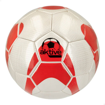 Žoga za nogomet Aktive 5 Ø 22 cm PVC Guma (12 kosov)