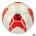 Žoga za nogomet Aktive 5 Ø 22 cm PVC Guma (12 kosov)