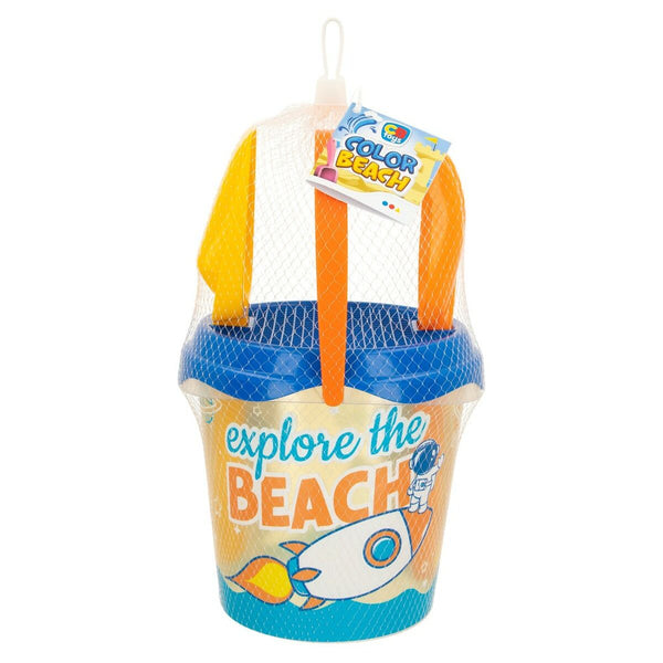 Beach toys set Colorbaby Ø 18 cm polypropylene (16 Units)