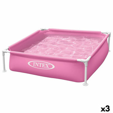Detachable Pool Intex Pink 342 L 122 x 30 x 122 cm (3 Units)