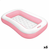 Inflatable Paddling Pool for Children Intex White Pink 90 L 167 x 26 x 101 cm (6 Units)