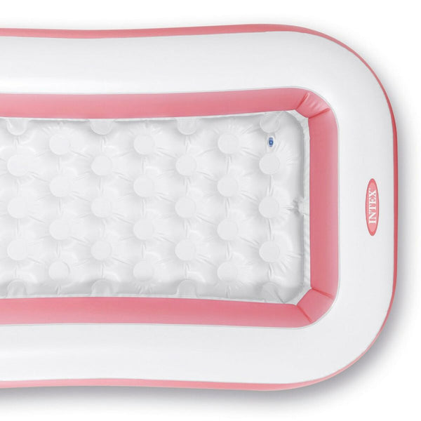 Pataugeoire gonflable pour enfants Intex Blanc Rose 90 L 167 x 26 x 101 cm (6 Unités)